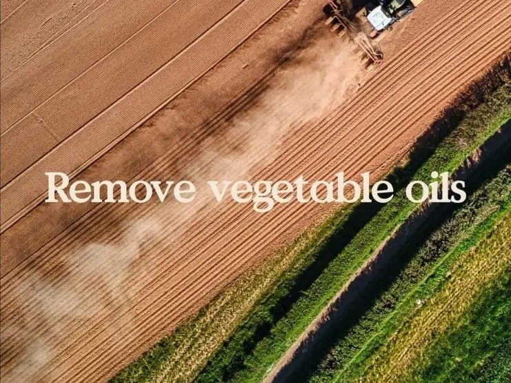 Remove vegetables oils
